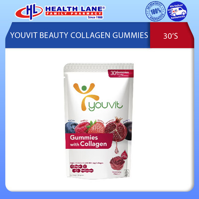 YOUVIT BEAUTY COLLAGEN GUMMIES 30'S